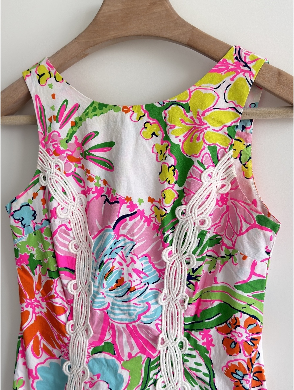 Lilly Pulitzer Target 20th Anniversary Nosey Posey Shift Dress Size 2 Cotton - Picture 3 of 12